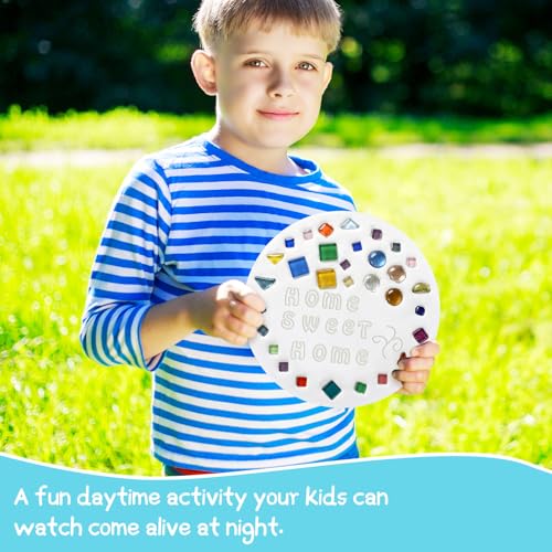 3 Set 13 in 11 in 10 in Stepping Cement Stones Kit for Kid DIY Craft (5 Count)