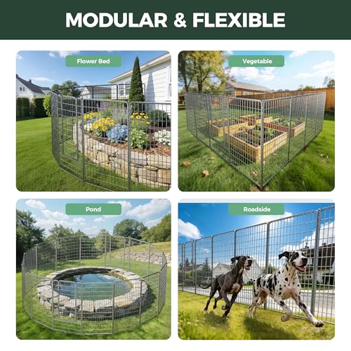 No Dig Garden Fence