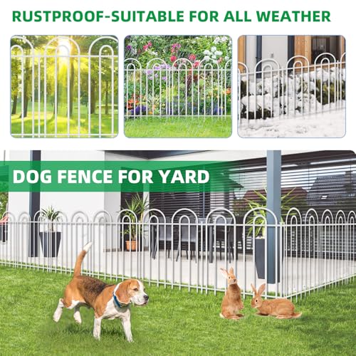 15 Panels Decorative Garden Fence