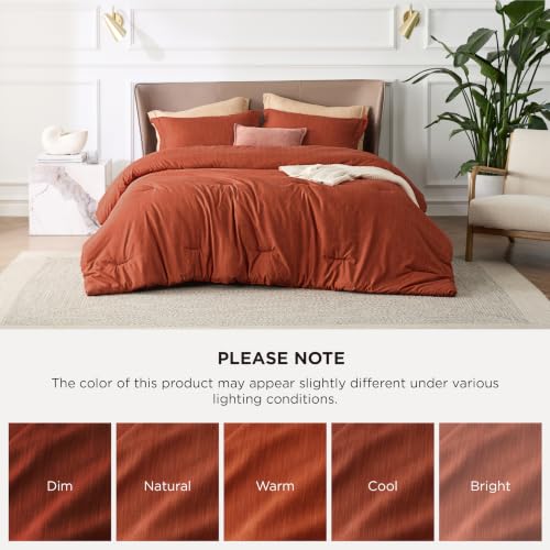 Orange Queen Comforter Set