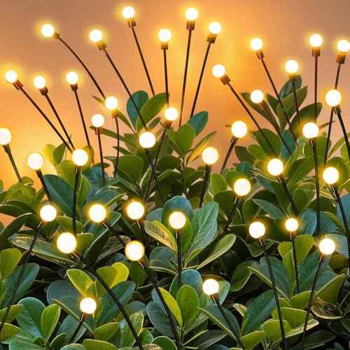 Solar Garden Lights Outdoor Waterproof (6 Count)