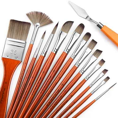 14pcs Acrylic Paint Brushes (14 Count)