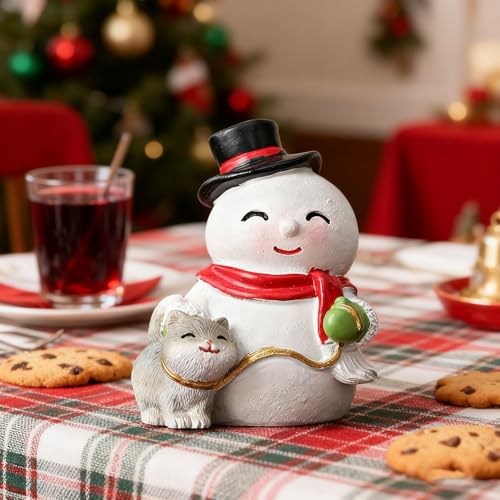 Christmas Snowman Figurine
