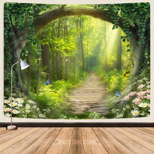 Nature Enchanted Forest Tapestry