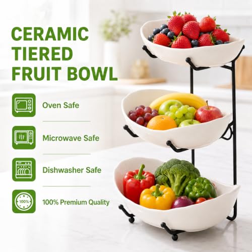 3 Tier Fruit Bowl