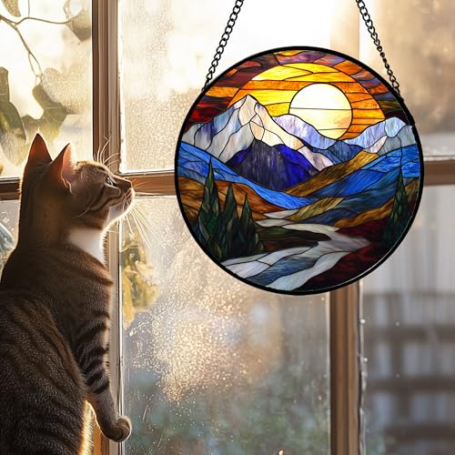 Stained Glass Window Hanging