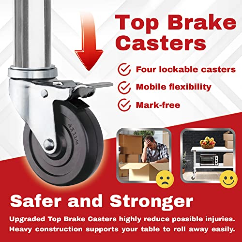 24x12 NSF Stainless Steel Cart