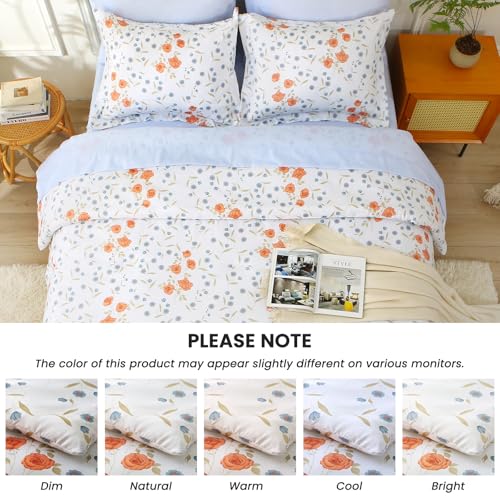 Orange Blossom Bed in a Bag King 7 Pieces