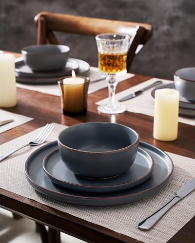 Mercury 24 Piece Stoneware Dinnerware Set