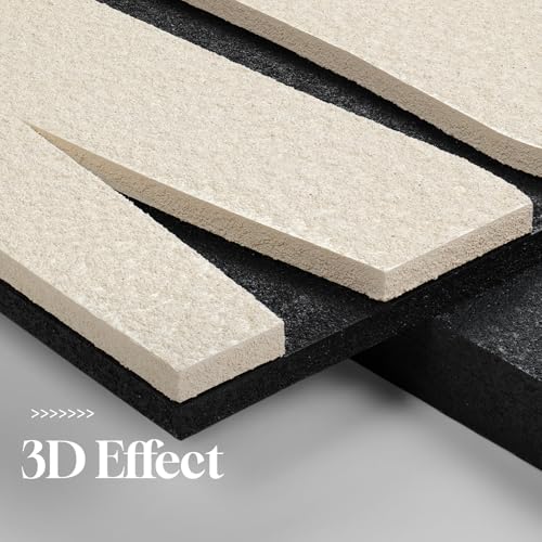 3D Black and White Abstract Wall Art
