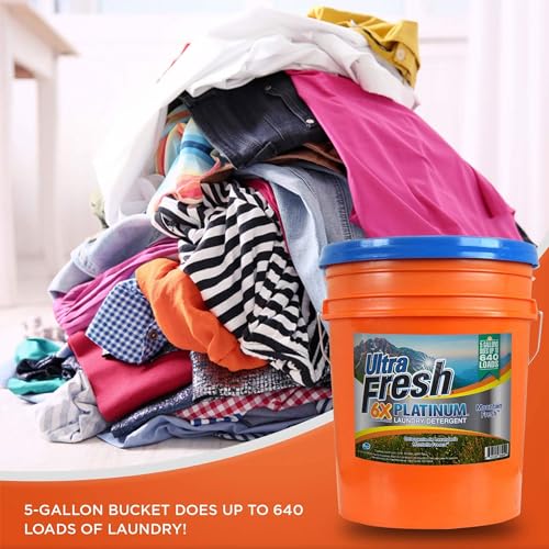 6X Platinum 5 Gal Laundry Detergent (640 Fl Oz)