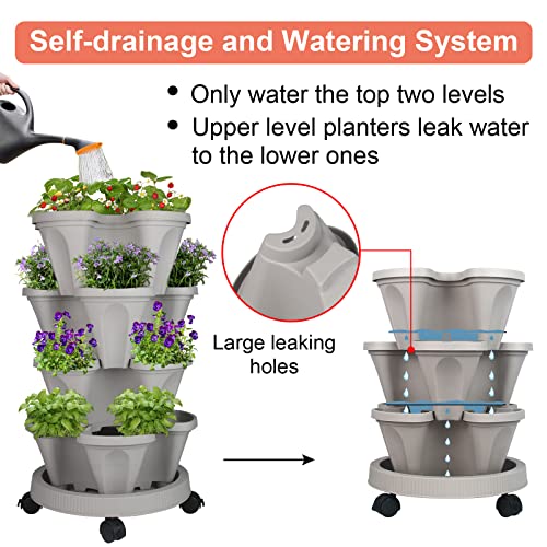 Vertical Planter Tower (2 Count)