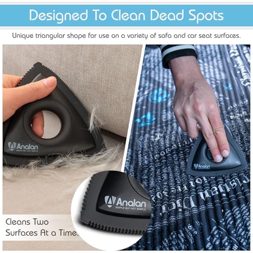 Mini Pet Hair Remover for Car Detailing Dog Hair Tool Brush