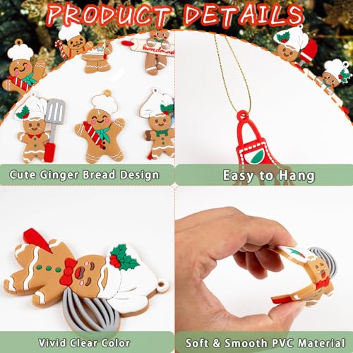 36pcs Gingerbread Christmas Decoration for Tree (36 Count)