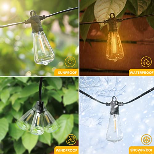 100FT Outdoor String Lights (100 Foot)