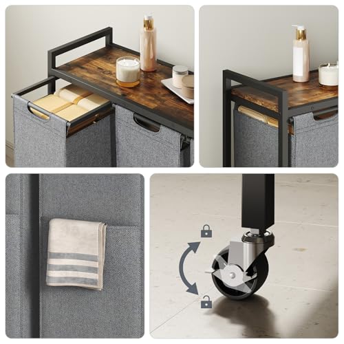 Laundry Sorter 3 Section