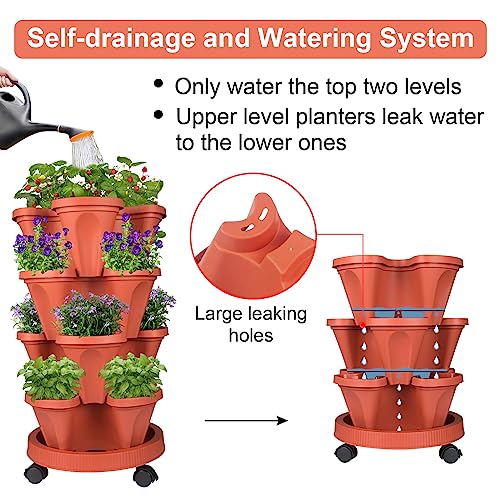Vertical Planter Tower (2 Count)
