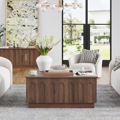 31.5" Lift Top Coffee Table with Storage