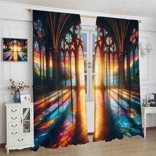 Stained Glass Curtains
