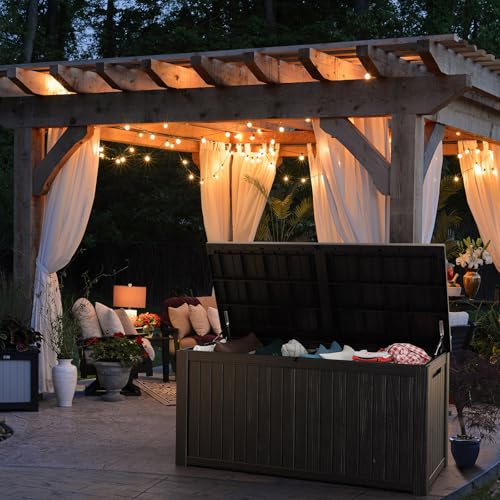 200 Gallon Deck Boxes Outdoor Waterproof