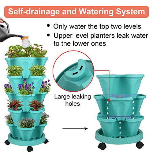 Vertical Planter Tower (2 Count)