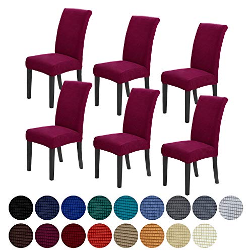 Stretch Chair Covers for Dining Room Set of 6