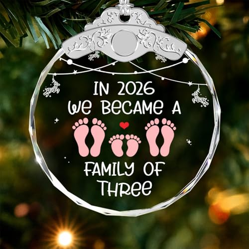 Family of Three Ornament 2026