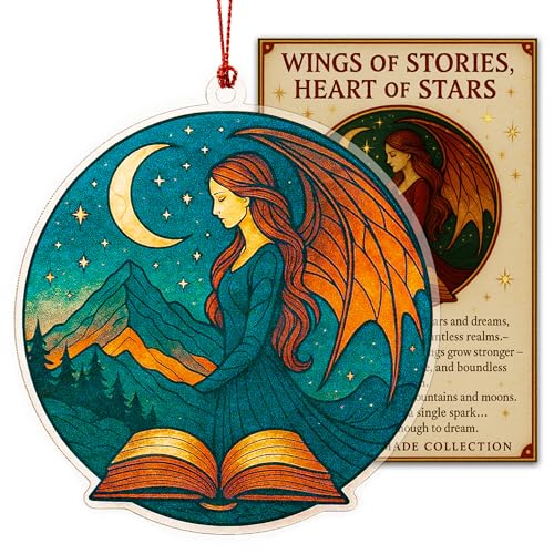 Funny Christmas Book Ornament 2025