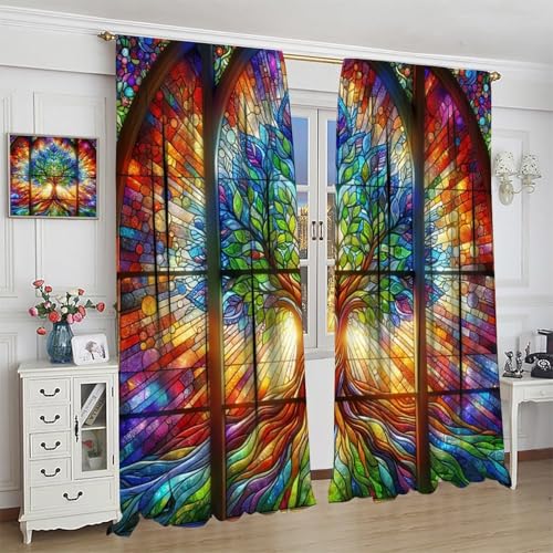 Stained Glass Curtains