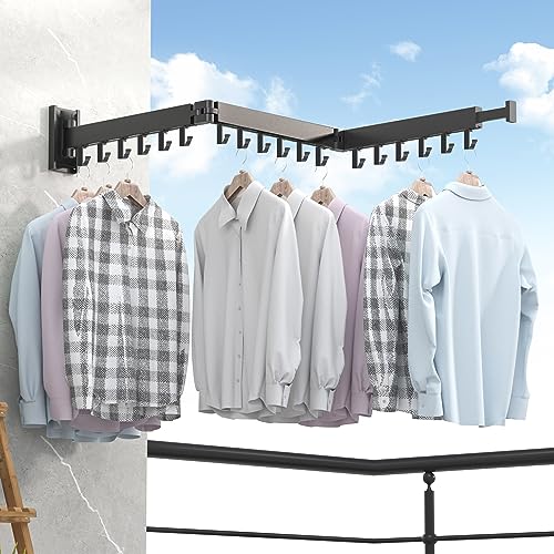 Clothes Drying Rack Wall Mounted