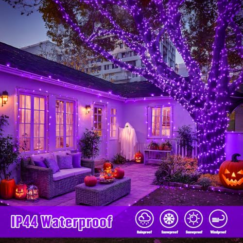 2 Pack Solar Halloween Lights (42.7 Foot)