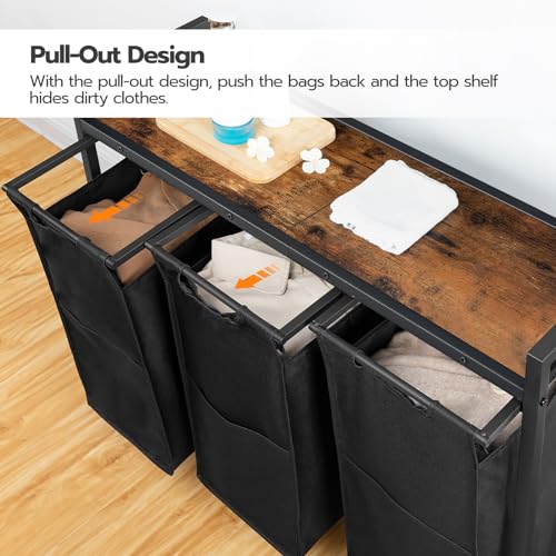 Laundry Sorter 3 Section