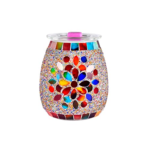 Mosaic Glass Wax Warmer