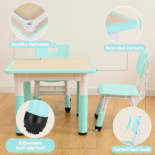 Kids Table and 4 Chairs Set