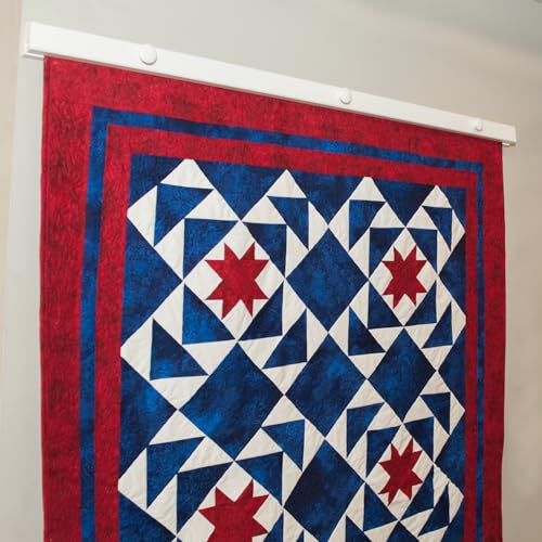 RRD Amish Made Wooden Quilt Rack Wall Mount