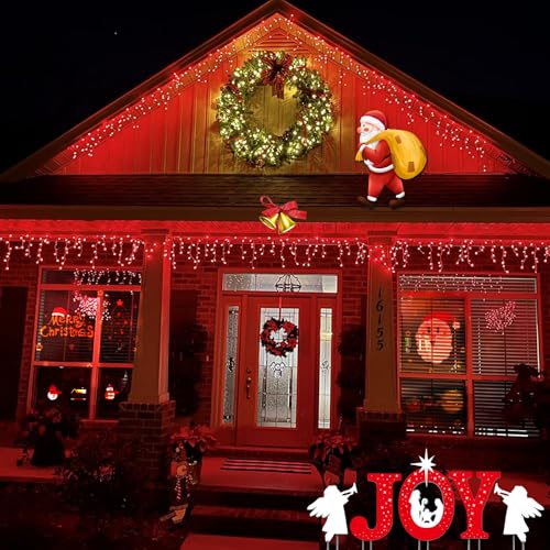 66ft 800 LED Icicle Lights Outdoor Waterproof (66 Foot)