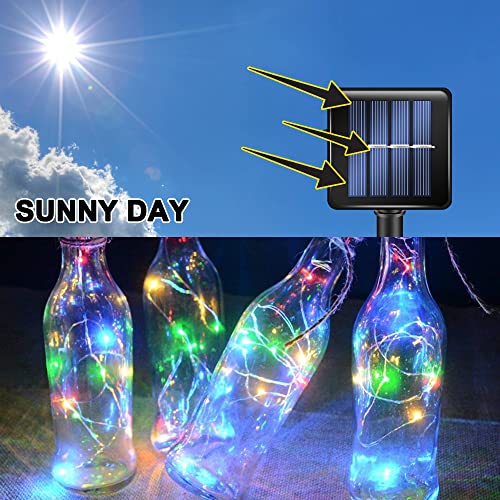 Multicolor Solar String Lights Outdoor (2 Count)