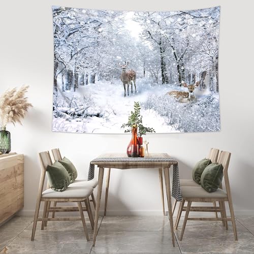Winter Tapestry Wall Hanging