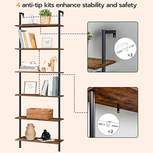 DIY Ladder Shelf