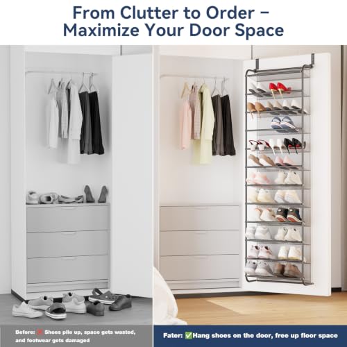 36 Pair Over the Door Shoe Rack