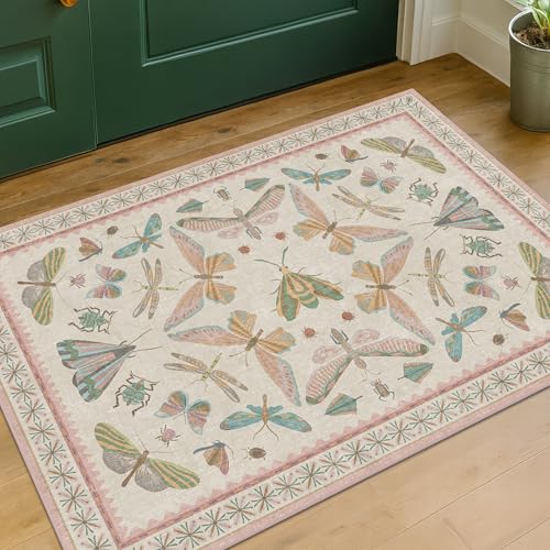 Light Pink Bathroom Rug (6 Sq Ft)