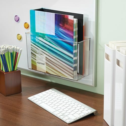 AFFIXX Plastic Wall Mount Organizer for Kitchen Bathroom