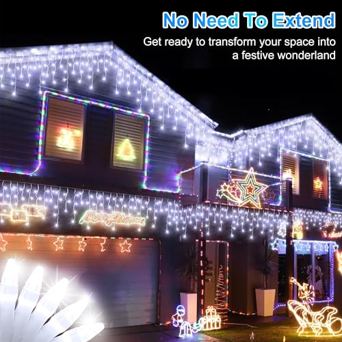 1620 LED 164FT Icicle Lights
