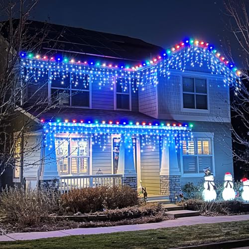 99ft Icicle Lights for Outside