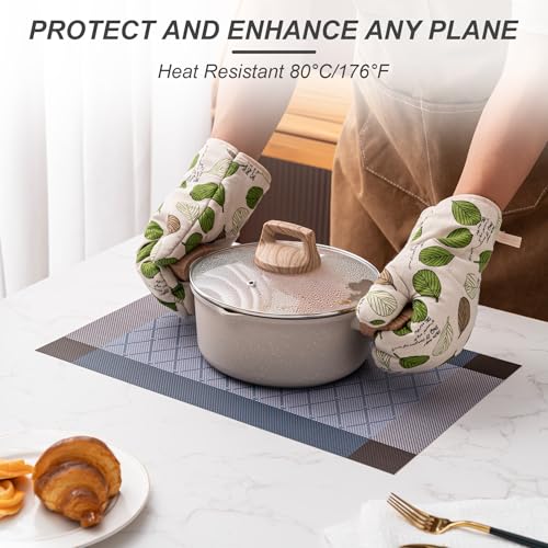 Placemats Set of 4 Washable Indoor (4 Count)