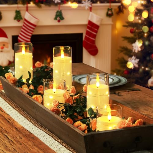 Flickering Flameless Candles (5 Count)