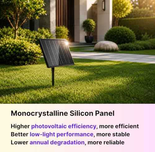Solar Color Changing RGBW Landscape Spotlights (8 Count)
