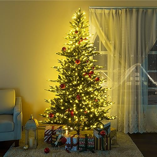 Lujan 6.5ft Prelit Aritificial Christmas Tree with 921 Branch Tips