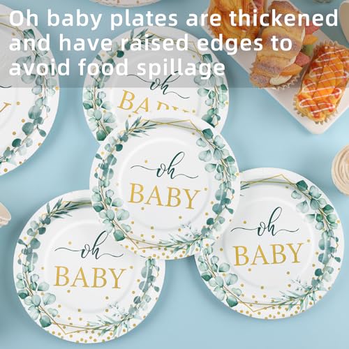 350 Pcs Sage Green Baby Shower Decorations