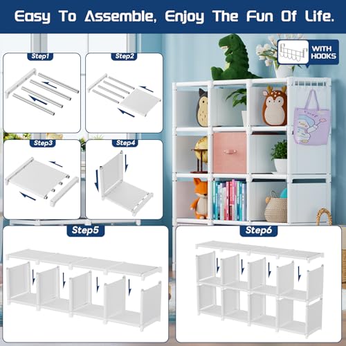 20 Cube Book Shelf